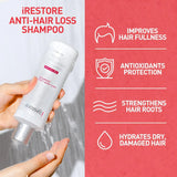 IRESTORE - iRestore Anti Thinning Shampoo 237Ml. - The Red Vitamin MX - Shampoo Para Cabello - {{ shop.shopifyCountryName }}