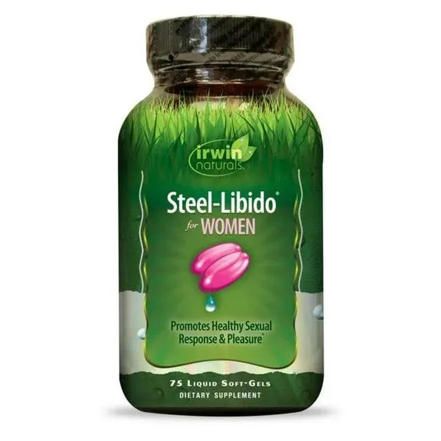 IRWIN NATURALS - Irwin Naturals Steel-Libido for Women 75 Capsulas Blandas Liquidas - The Red Vitamin MX - Suplementos Alimenticios - {{ shop.shopifyCountryName }}