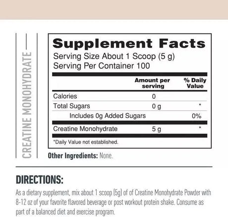 ISOPURE - Isopure Unflavored Creatine Monohydrate Powder 100 Servicios 500Gr. - The Red Vitamin MX - Suplementos Alimenticios - {{ shop.shopifyCountryName }}