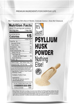 IT´S JUST! - It's Just! Psyllium Husk Powder 680Gr. - The Red Vitamin MX - Suplementos Alimenticios - {{ shop.shopifyCountryName }}