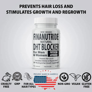 IXYAY RESEARCH - IXYAY RESEARCH Finanutride Natural DHT Blocker & Hair Growth 30 Capsulas - The Red Vitamin MX - Suplementos Alimenticios - {{ shop.shopifyCountryName }}