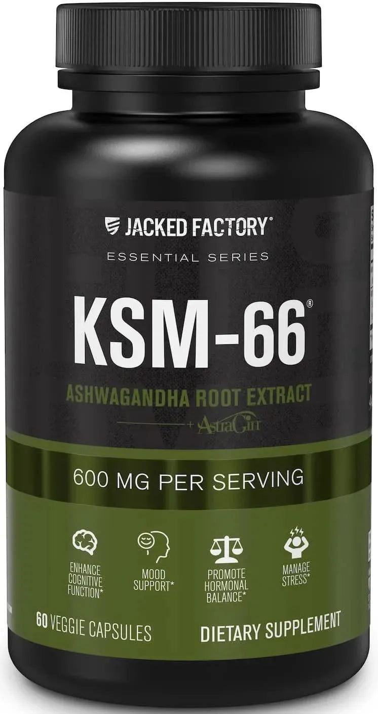 JACKED FACTORY - Jacked Factory Ashwagandha Root Extract KSM-66 600Mg. 60 Capsulas - The Red Vitamin MX - Suplementos Alimenticios - {{ shop.shopifyCountryName }}