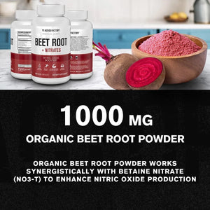 JACKED FACTORY - Jacked Factory Beet Root + Nitrates 120 Capsulas - The Red Vitamin MX - Suplementos Alimenticios - {{ shop.shopifyCountryName }}