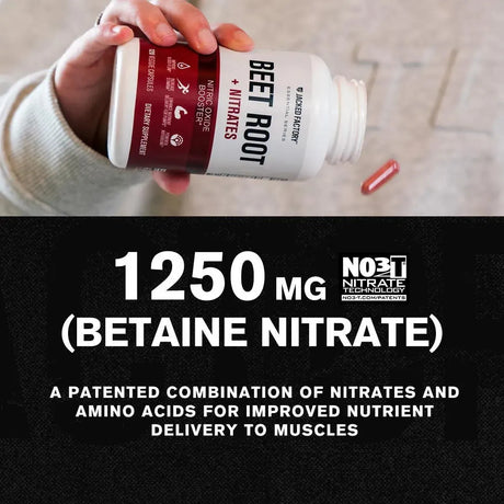 JACKED FACTORY - Jacked Factory Beet Root + Nitrates 120 Capsulas - The Red Vitamin MX - Suplementos Alimenticios - {{ shop.shopifyCountryName }}