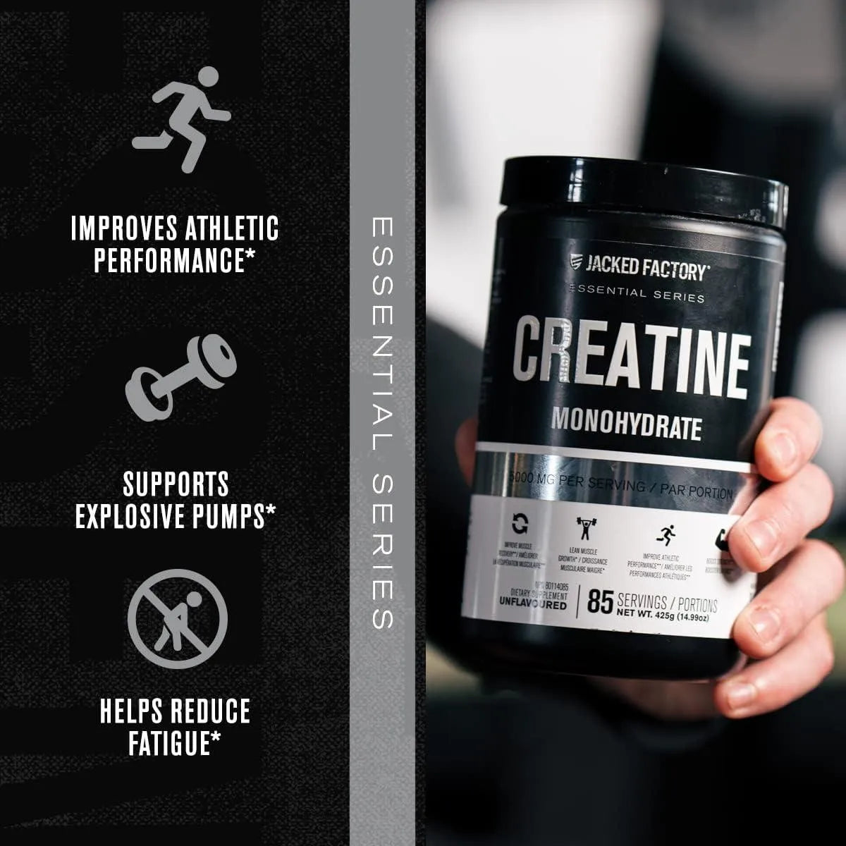 JACKED FACTORY - Jacked Factory Creatine Monohydrate Powder 85 Servicios 425Gr. - The Red Vitamin MX - Suplementos Alimenticios - {{ shop.shopifyCountryName }}