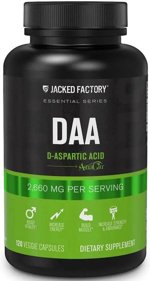 JACKED FACTORY - Jacked Factory DAA D Aspartic Acid 2660Mg. 120 Capsulas - The Red Vitamin MX - Suplementos Alimenticios - {{ shop.shopifyCountryName }}