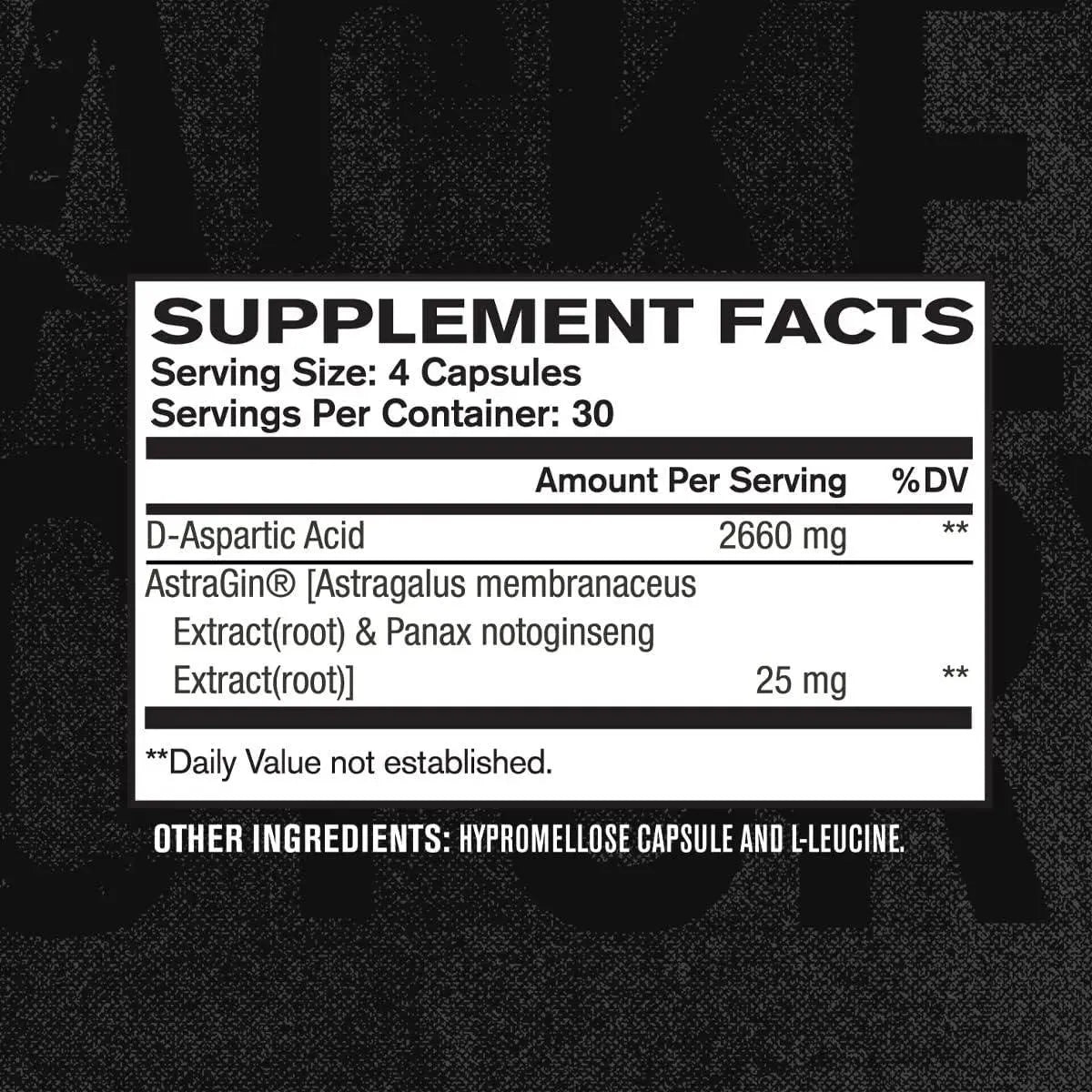 JACKED FACTORY - Jacked Factory DAA D Aspartic Acid 2660Mg. 120 Capsulas - The Red Vitamin MX - Suplementos Alimenticios - {{ shop.shopifyCountryName }}