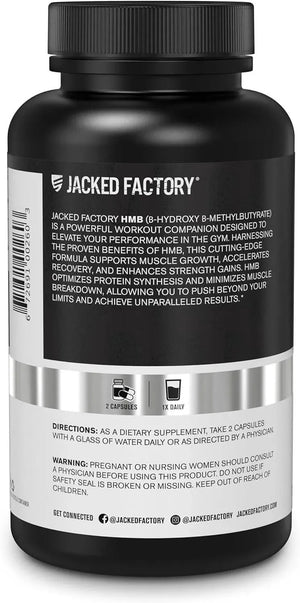 JACKED FACTORY - Jacked Factory Essentials HMB 120 Capsulas - The Red Vitamin MX - Suplementos Alimenticios - {{ shop.shopifyCountryName }}