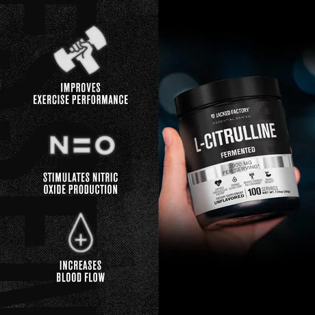 JACKED FACTORY - Jacked Factory L-Citrulline Powder 200Gr. - The Red Vitamin MX - Suplementos Alimenticios - {{ shop.shopifyCountryName }}