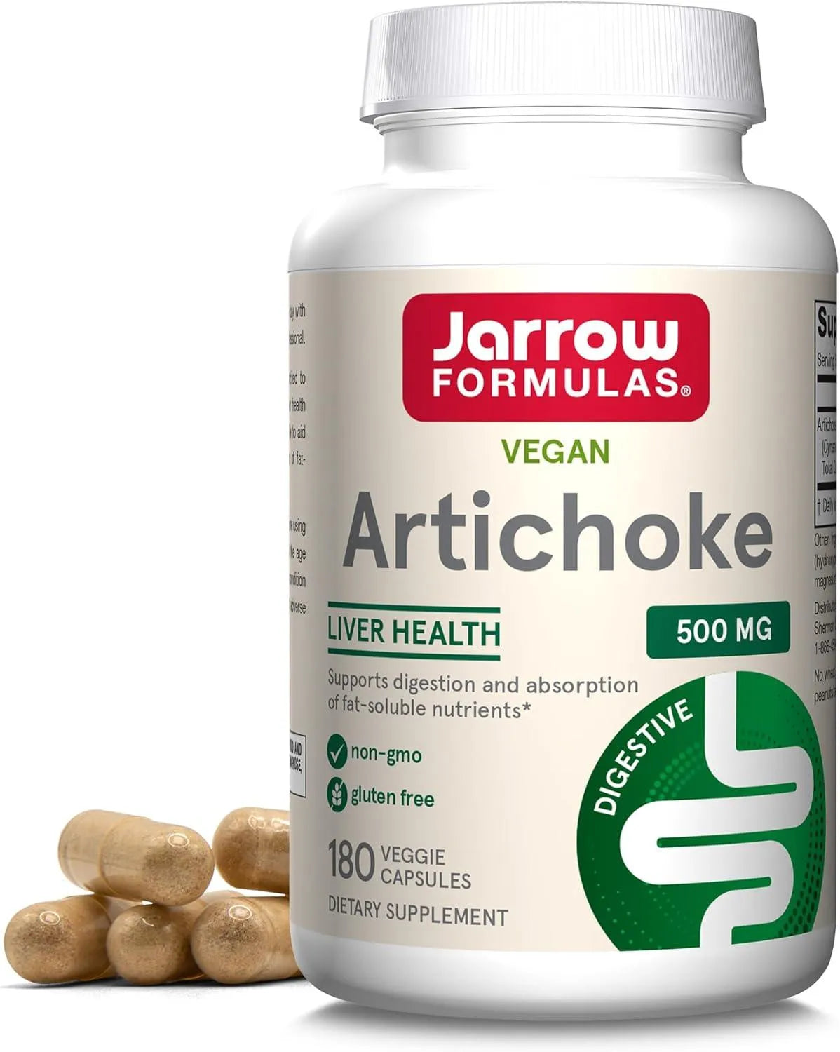 JARROW FORMULAS - Jarrow Formulas Artichoke 500Mg. 180 Capsulas - The Red Vitamin MX - Suplementos Alimenticios - {{ shop.shopifyCountryName }}