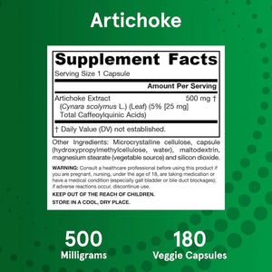 JARROW FORMULAS - Jarrow Formulas Artichoke 500Mg. 180 Capsulas - The Red Vitamin MX - Suplementos Alimenticios - {{ shop.shopifyCountryName }}