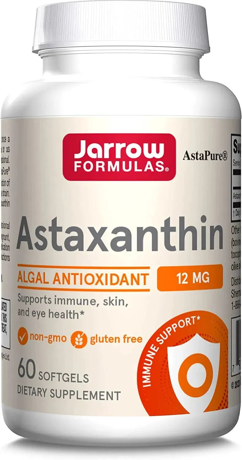 JARROW FORMULAS - Jarrow Formulas Astaxanthin 12Mg. 60 Capsulas Blandas - The Red Vitamin MX - Suplementos Alimenticios - {{ shop.shopifyCountryName }}