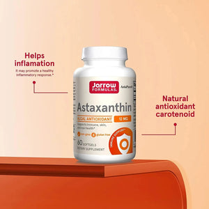 JARROW FORMULAS - Jarrow Formulas Astaxanthin 12Mg. 60 Capsulas Blandas - The Red Vitamin MX - Suplementos Alimenticios - {{ shop.shopifyCountryName }}