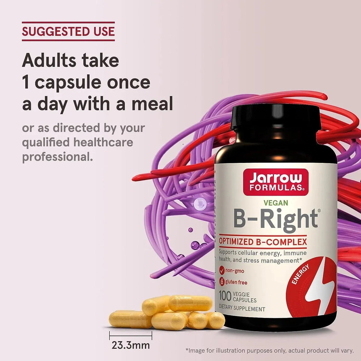 JARROW FORMULAS - Jarrow Formulas B-Right Complex 100 Capsulas - The Red Vitamin MX - Suplementos Alimenticios - {{ shop.shopifyCountryName }}