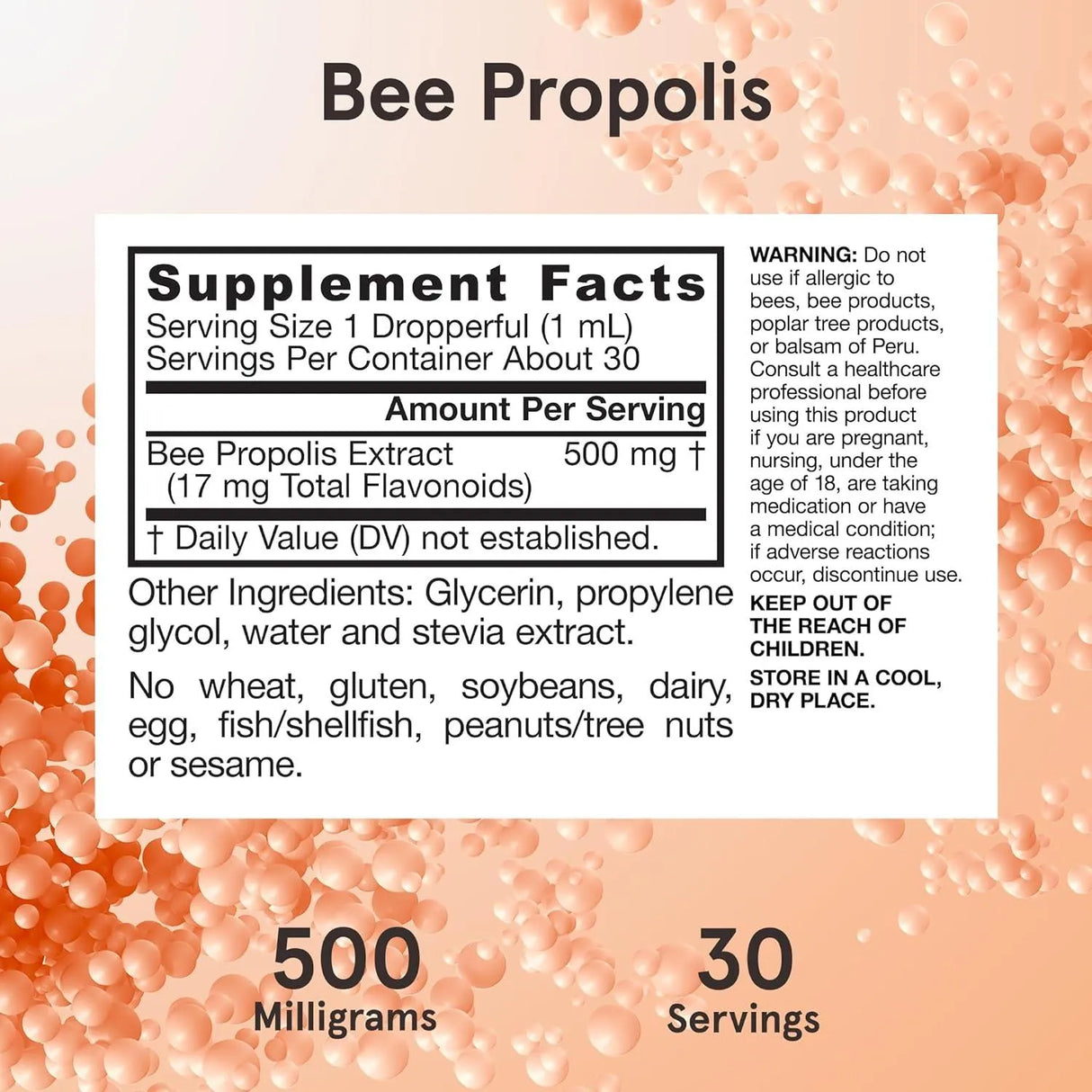 JARROW FORMULAS - Jarrow Formulas Bee Propolis Liquid Extract 500Mg. 1 Fl.Oz. - The Red Vitamin MX - Suplementos Alimenticios - {{ shop.shopifyCountryName }}