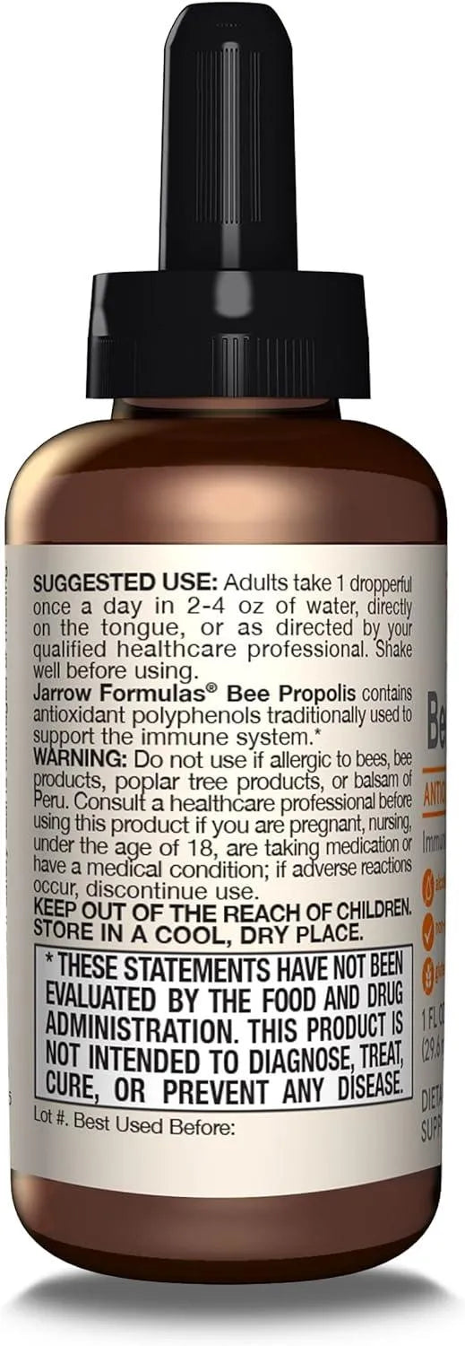 JARROW FORMULAS - Jarrow Formulas Bee Propolis Liquid Extract 500Mg. 1 Fl.Oz. - The Red Vitamin MX - Suplementos Alimenticios - {{ shop.shopifyCountryName }}