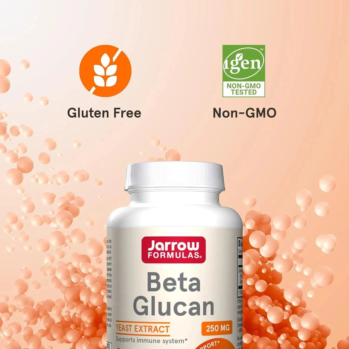 JARROW FORMULAS - Jarrow Formulas Beta Glucan 250Mg. 60 Capsulas - The Red Vitamin MX - Suplementos Alimenticios - {{ shop.shopifyCountryName }}