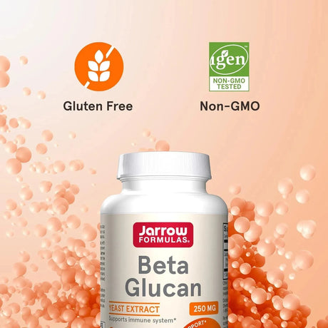 JARROW FORMULAS - Jarrow Formulas Beta Glucan 250Mg. 60 Capsulas - The Red Vitamin MX - Suplementos Alimenticios - {{ shop.shopifyCountryName }}