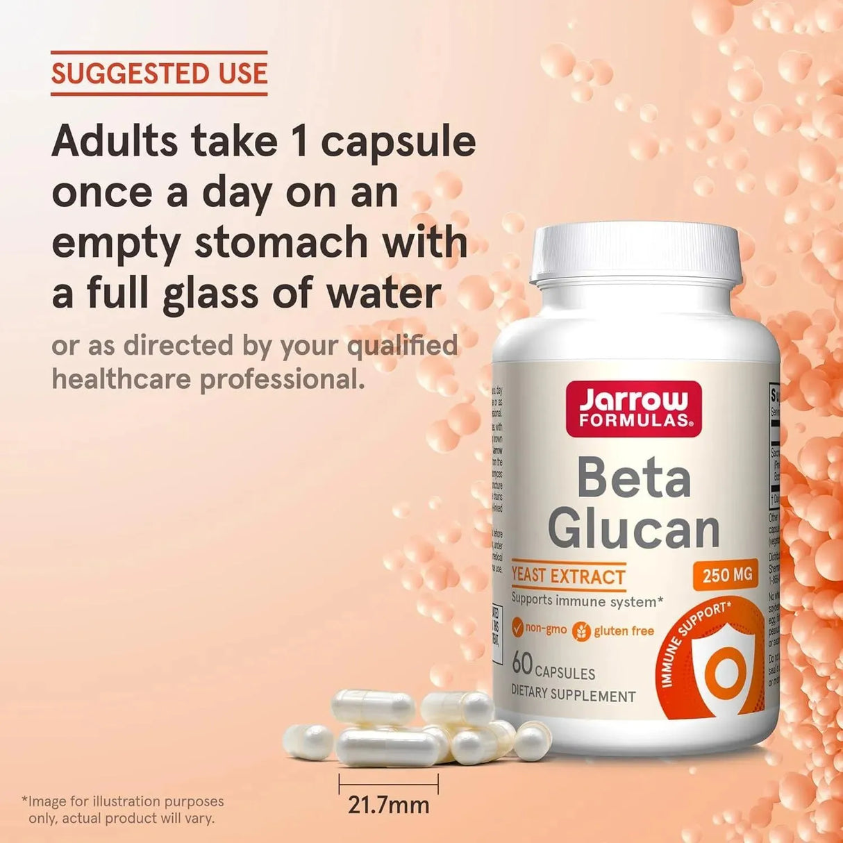JARROW FORMULAS - Jarrow Formulas Beta Glucan 250Mg. 60 Capsulas - The Red Vitamin MX - Suplementos Alimenticios - {{ shop.shopifyCountryName }}