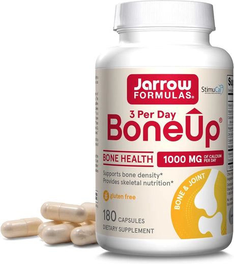 JARROW FORMULAS - Jarrow Formulas BoneUp Three Per Day 180 Capsulas - The Red Vitamin MX - Suplementos Alimenticios - {{ shop.shopifyCountryName }}