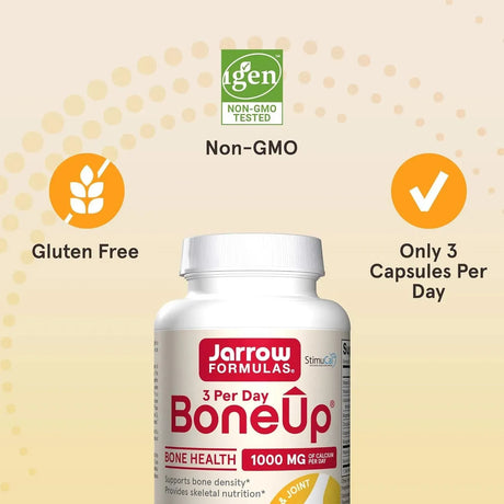 JARROW FORMULAS - Jarrow Formulas BoneUp Three Per Day 180 Capsulas - The Red Vitamin MX - Suplementos Alimenticios - {{ shop.shopifyCountryName }}