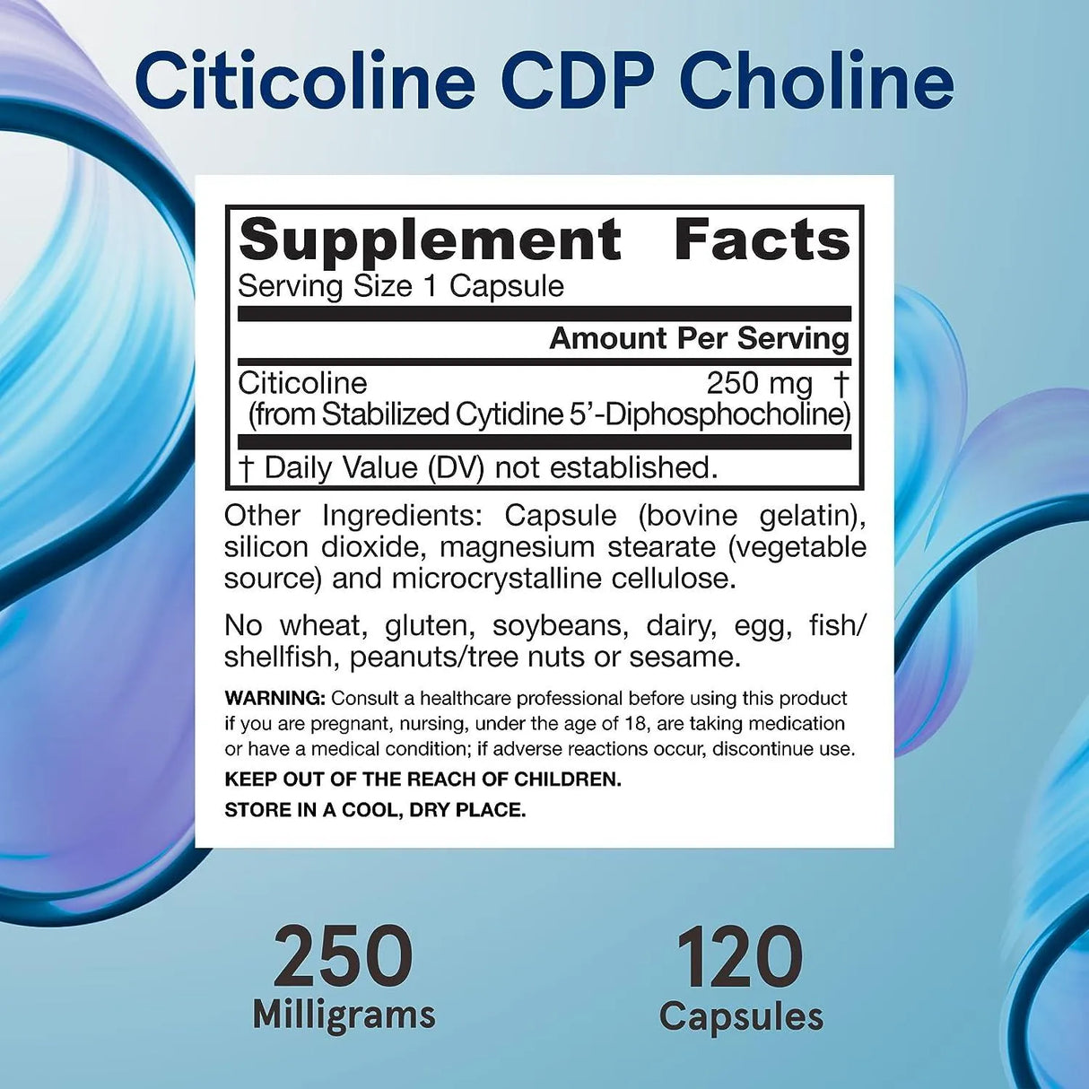 JARROW FORMULAS - Jarrow Formulas Citicoline CDP Choline 250Mg. 120 Capsulas - The Red Vitamin MX - Suplementos Alimenticios - {{ shop.shopifyCountryName }}