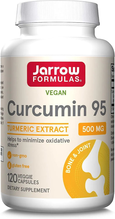 JARROW FORMULAS - Jarrow Formulas Curcumin 95 500Mg. 120 Capsulas - The Red Vitamin MX - Suplementos Alimenticios - {{ shop.shopifyCountryName }}