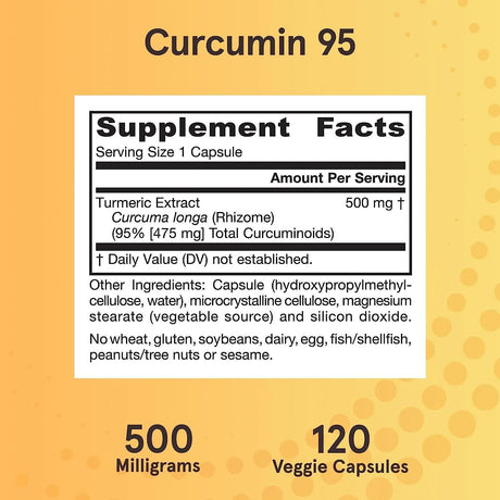 JARROW FORMULAS - Jarrow Formulas Curcumin 95 500Mg. 120 Capsulas - The Red Vitamin MX - Suplementos Alimenticios - {{ shop.shopifyCountryName }}