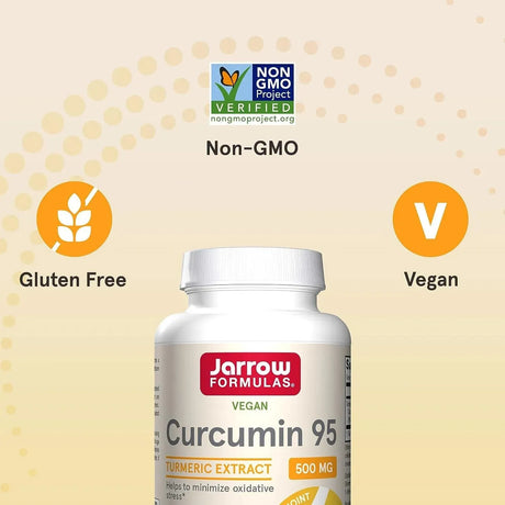 JARROW FORMULAS - Jarrow Formulas Curcumin 95 500Mg. 120 Capsulas - The Red Vitamin MX - Suplementos Alimenticios - {{ shop.shopifyCountryName }}