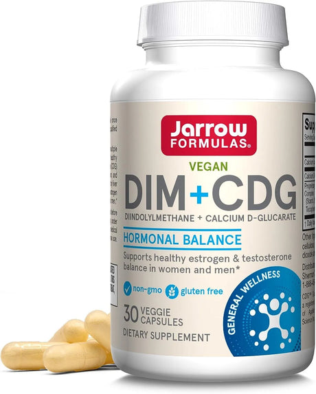 JARROW FORMULAS - Jarrow Formulas DIM + CDG 30 Capsulas - The Red Vitamin MX - Suplementos Alimenticios - {{ shop.shopifyCountryName }}