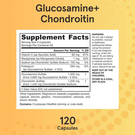 JARROW FORMULAS - Jarrow Formulas Glucosamine + Chondroitin 240 Capsulas - The Red Vitamin MX - Suplementos Alimenticios - {{ shop.shopifyCountryName }}