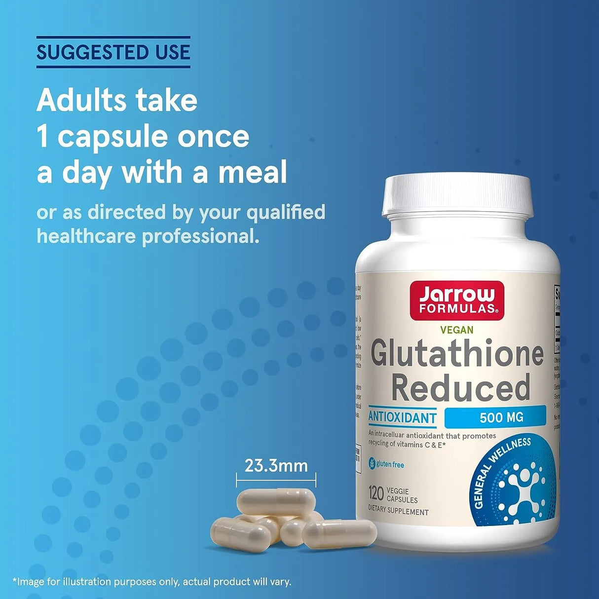 JARROW FORMULAS - Jarrow Formulas Glutathione Reduced 500Mg. 120 Capsulas - The Red Vitamin MX - Suplementos Alimenticios - {{ shop.shopifyCountryName }}