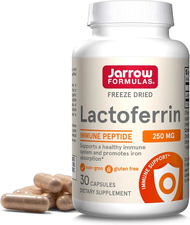 JARROW FORMULAS - Jarrow Formulas Lactoferrin 250Mg. 30 Capsulas - The Red Vitamin MX - Suplementos Alimenticios - {{ shop.shopifyCountryName }}