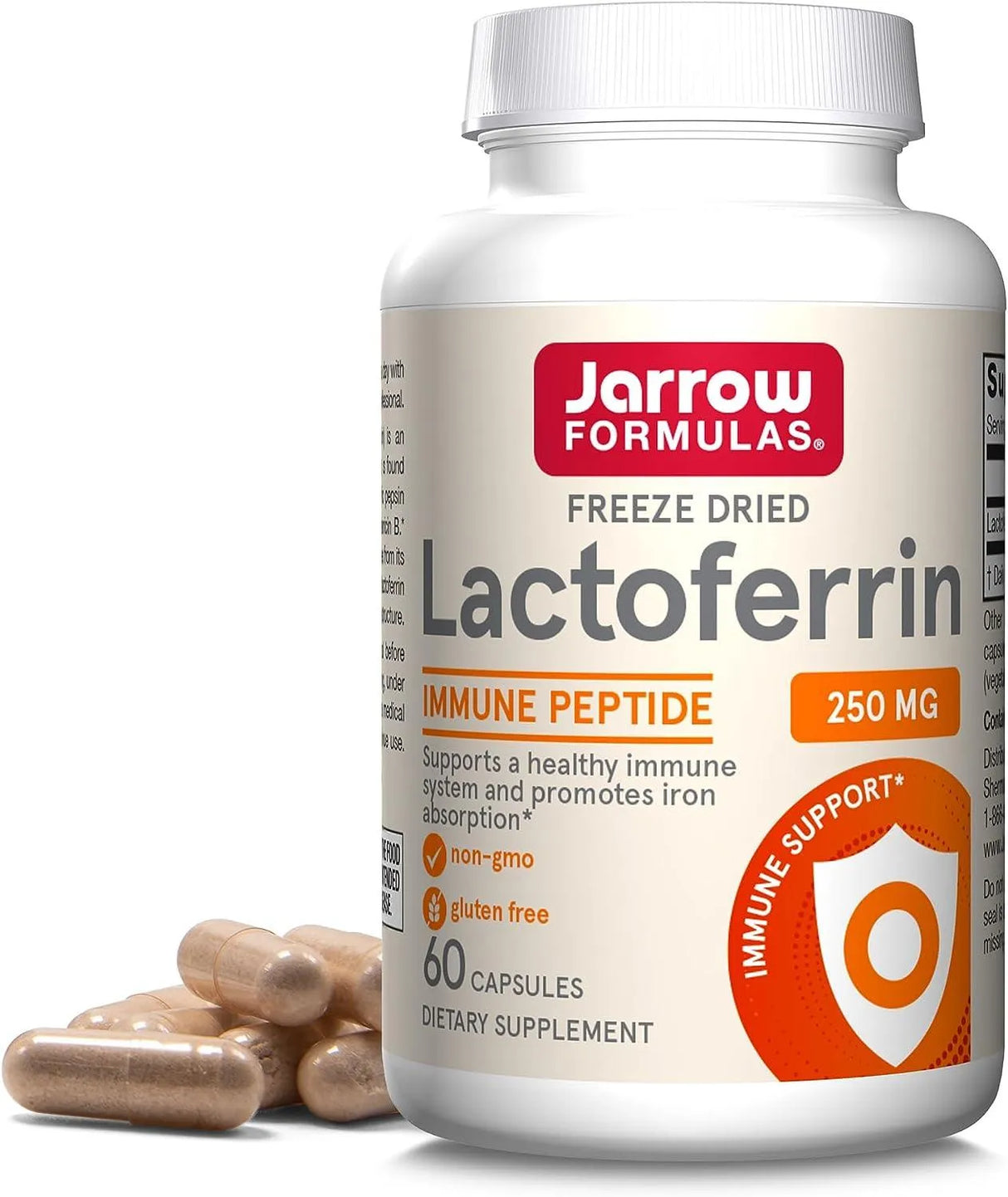 JARROW FORMULAS - Jarrow Formulas Lactoferrin 250Mg. 60 Capsulas - The Red Vitamin MX - Suplementos Alimenticios - {{ shop.shopifyCountryName }}