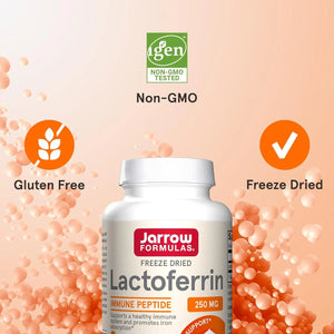 JARROW FORMULAS - Jarrow Formulas Lactoferrin 250Mg. 60 Capsulas - The Red Vitamin MX - Suplementos Alimenticios - {{ shop.shopifyCountryName }}