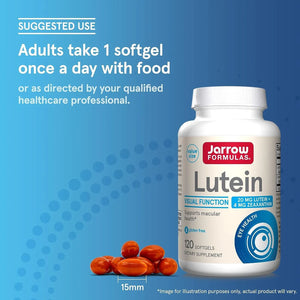 JARROW FORMULAS - Jarrow Formulas Lutein 20Mg. 120 Capsulas - The Red Vitamin MX - Suplementos Alimenticios - {{ shop.shopifyCountryName }}