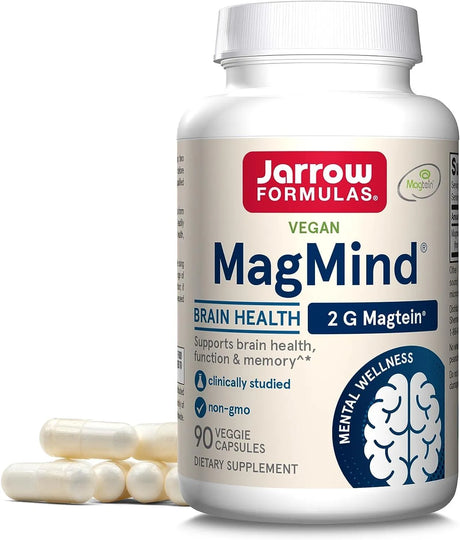 JARROW FORMULAS - Jarrow Formulas MagMind 90 Capsulas - The Red Vitamin MX - Suplementos Alimenticios - {{ shop.shopifyCountryName }}