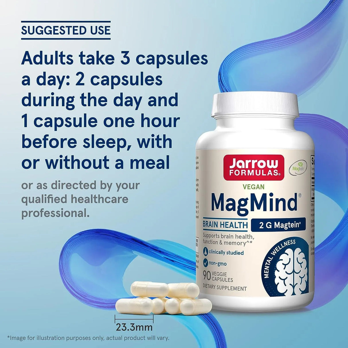 JARROW FORMULAS - Jarrow Formulas MagMind 90 Capsulas - The Red Vitamin MX - Suplementos Alimenticios - {{ shop.shopifyCountryName }}