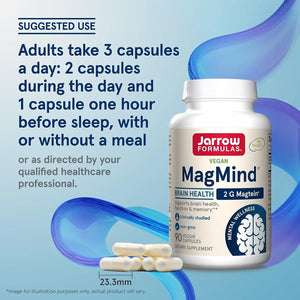 JARROW FORMULAS - Jarrow Formulas MagMind 90 Capsulas - The Red Vitamin MX - Suplementos Alimenticios - {{ shop.shopifyCountryName }}