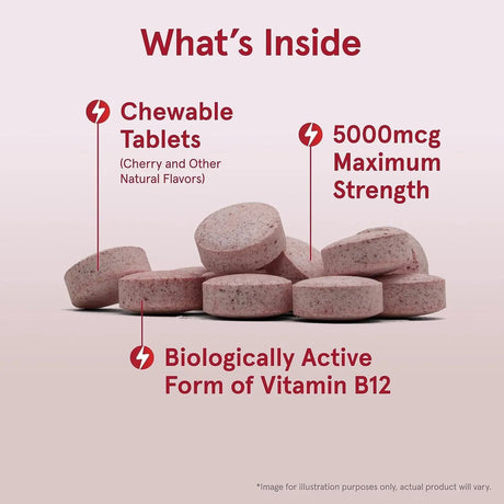 JARROW FORMULAS - Jarrow Formulas Maximum Strength Methyl B-12 5000mcg 60 Tabletas Masticables - The Red Vitamin MX - Suplementos Alimenticios - {{ shop.shopifyCountryName }}