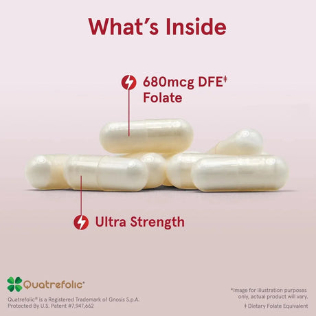 JARROW FORMULAS - Jarrow Formulas Methyl Folate 1000mcg 100 Capsulas - The Red Vitamin MX - Suplementos Alimenticios - {{ shop.shopifyCountryName }}