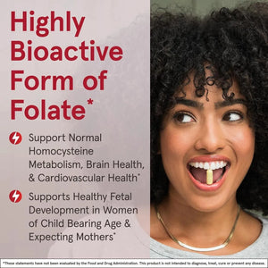 JARROW FORMULAS - Jarrow Formulas Methyl Folate 1000mcg 100 Capsulas - The Red Vitamin MX - Suplementos Alimenticios - {{ shop.shopifyCountryName }}