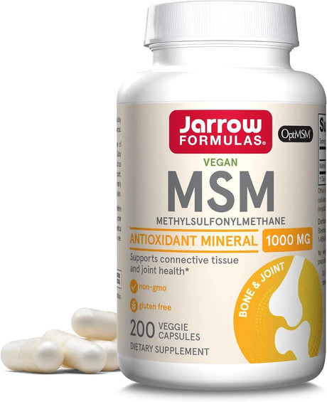 JARROW FORMULAS - Jarrow Formulas MSM 1000Mg. 200 Capsuals - The Red Vitamin MX - Suplementos Alimenticios - {{ shop.shopifyCountryName }}