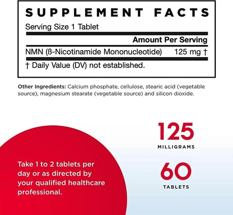 JARROW FORMULAS - Jarrow Formulas NAD 125Mg. 60 Tabletas - The Red Vitamin MX - Suplementos Alimenticios - {{ shop.shopifyCountryName }}