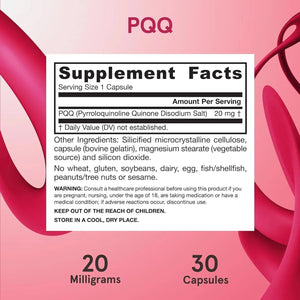 JARROW FORMULAS - Jarrow Formulas PQQ 20Mg. 30 Capsulas - The Red Vitamin MX - Suplementos Alimenticios - {{ shop.shopifyCountryName }}