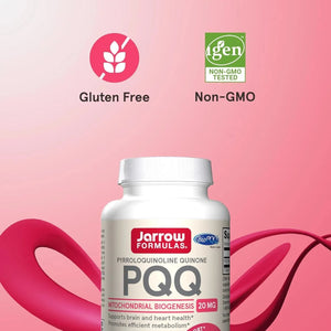 JARROW FORMULAS - Jarrow Formulas PQQ 20Mg. 30 Capsulas - The Red Vitamin MX - Suplementos Alimenticios - {{ shop.shopifyCountryName }}