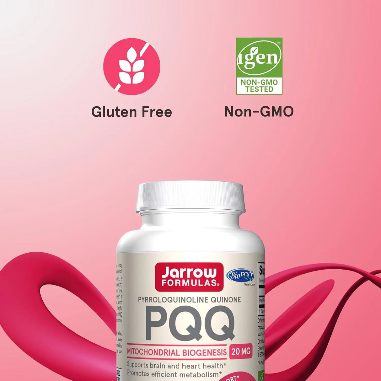 JARROW FORMULAS - Jarrow Formulas PQQ 20Mg. 60 Capsulas - The Red Vitamin MX - Suplementos Alimenticios - {{ shop.shopifyCountryName }}