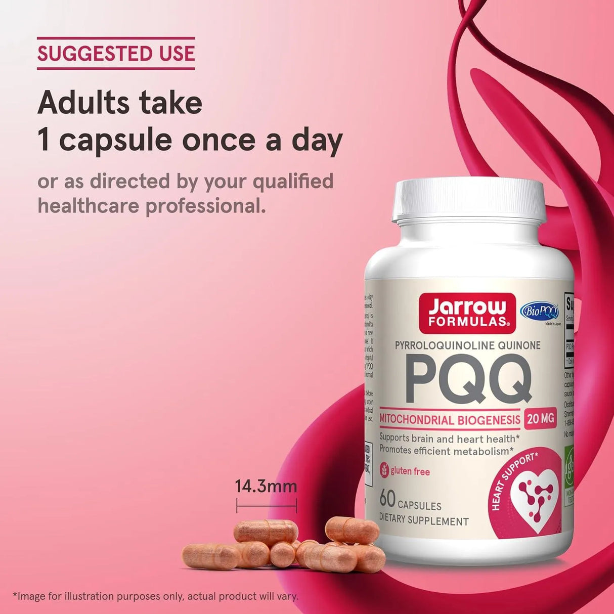 JARROW FORMULAS - Jarrow Formulas PQQ 20Mg. 60 Capsulas - The Red Vitamin MX - Suplementos Alimenticios - {{ shop.shopifyCountryName }}