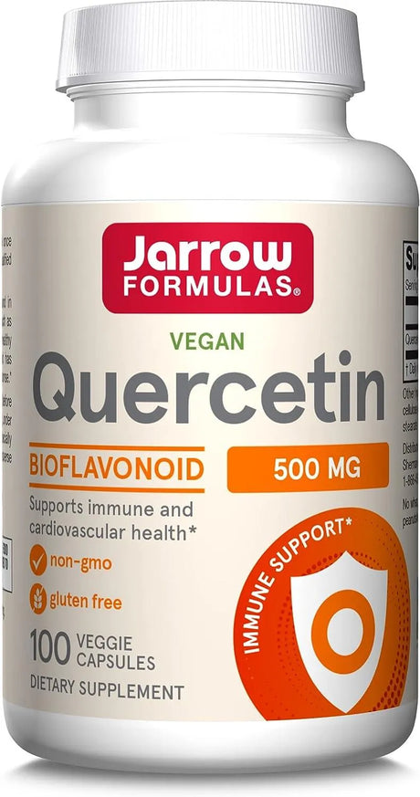 JARROW FORMULAS - Jarrow Formulas Quercetin 500Mg. 100 Capsulas - The Red Vitamin MX - Suplementos Alimenticios - {{ shop.shopifyCountryName }}