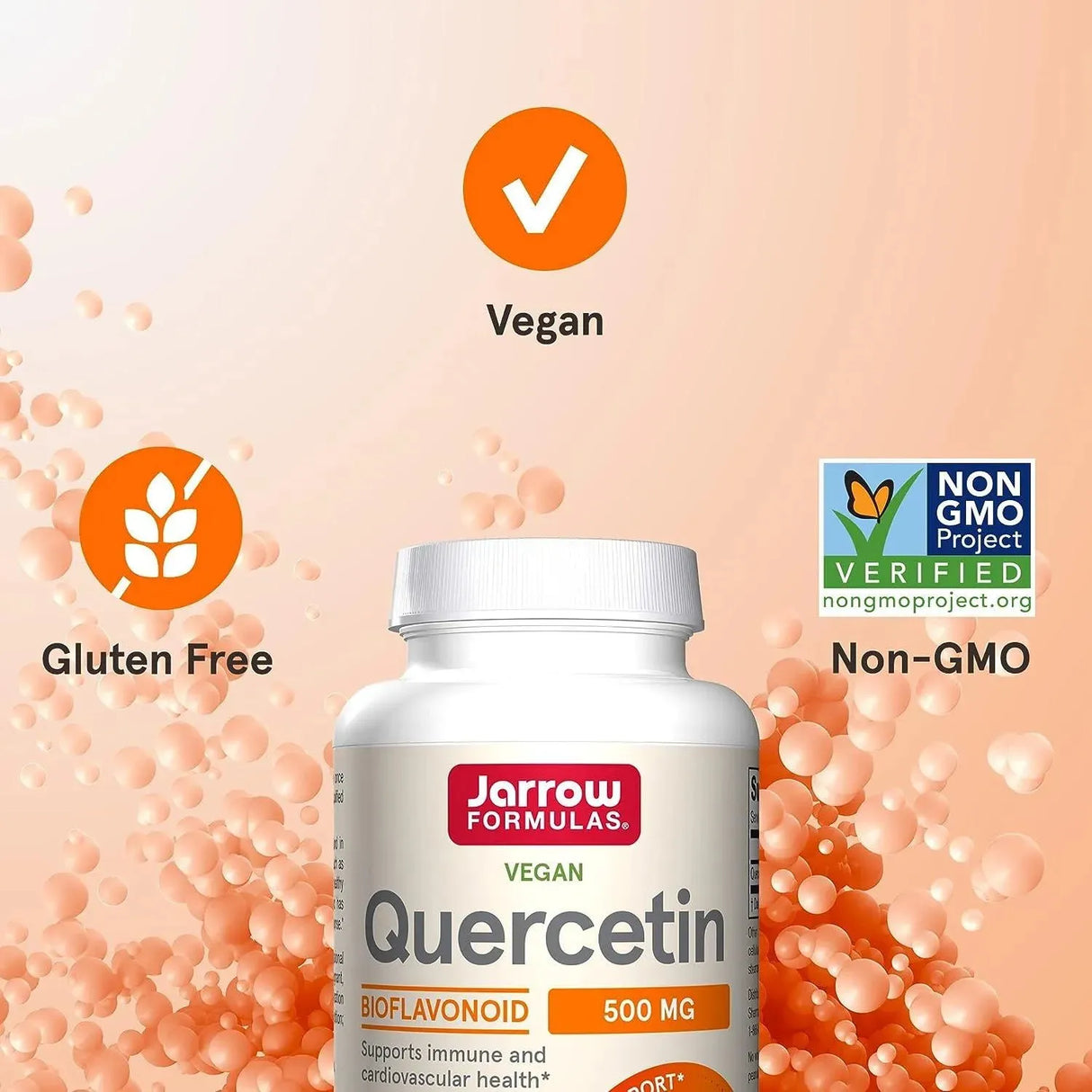 JARROW FORMULAS - Jarrow Formulas Quercetin 500Mg. 100 Capsulas - The Red Vitamin MX - Suplementos Alimenticios - {{ shop.shopifyCountryName }}